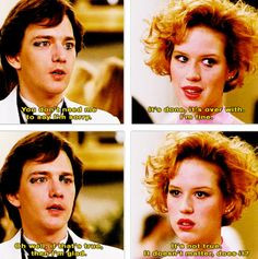 Duckie...Pretty in Pink. Love him. | Quotes/sayings | Pinterest