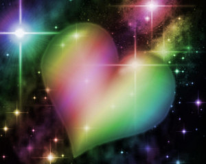 Love Rainbow heart x