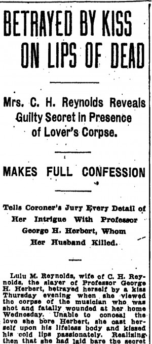 The headline in the Portland Morning Oregonian on June 22, 1907,