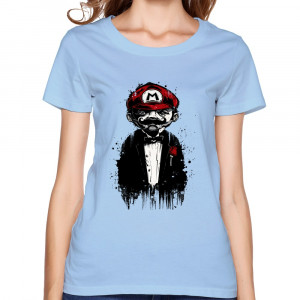 Top Brand Cotton Women's T Shirt Super Mario Father Custom Cool Quotes ...