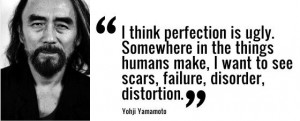 Designer Yohji Yamamoto. 