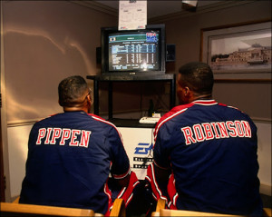 Scottie Pippen and David Robinson.
