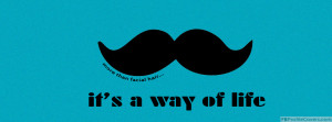 Mustache Facebook Timeline Profile Cover Image FB Cover