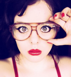 Men Don't Make Passes at Girls Who Wear Glasses*