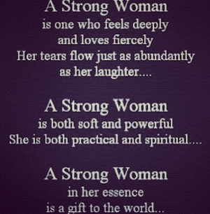 strong woman