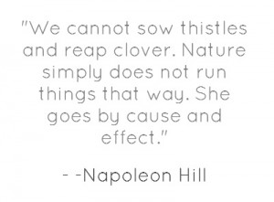 Quote from Napoleon Hill hits home with me. I always seem to want ...
