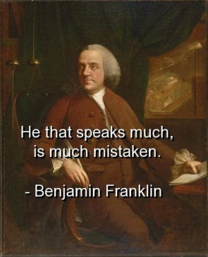 Benjamin franklin, quotes, sayings, wisdom, brainy quote
