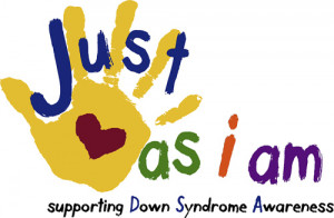Just As I AM.....supporting Down Syndrome Awareness.