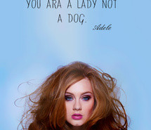 Girls Inspirational Life Advice Adele Man Quotes Image