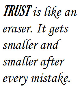 quotes and sayings about trust issues