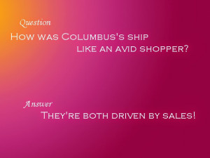 Best Columbus Day 2014 Jokes Images