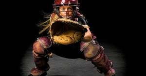 Softball Catcher …. this is the position our girl plays :)