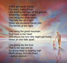 ... valentines poems | Fathers Day Poem – A Daughter Needs Her Daddy