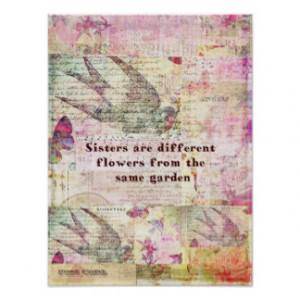 Sister Quote Posters