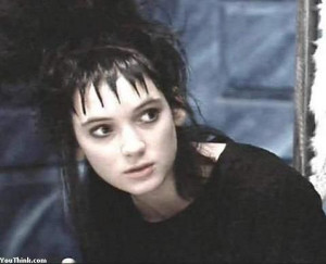 Lydia Deetz 'Living people ignore the strange and unusual.' 