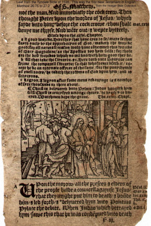 ... bible 1549 bible printed english william tyndale testament 1536
