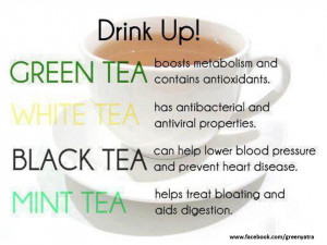 ... green tea,white tea,black tea,mint tea,health tips,healthy food,drink