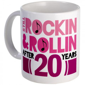 20th Anniversary Funny Gift Mug