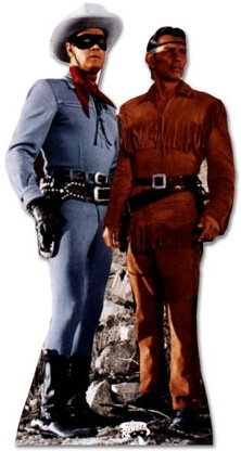 Lone Ranger and Tonto (Over Sized)