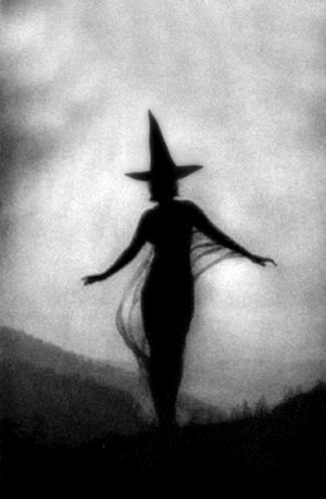 Witch silhouette