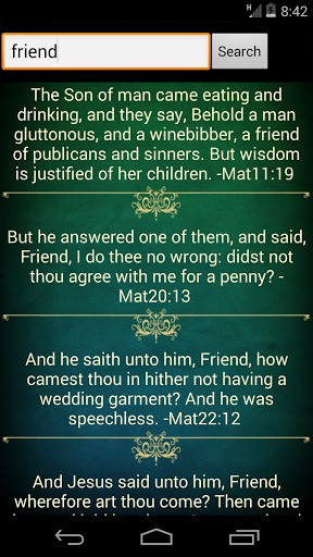 View bigger - Bible Quotes KJV & NIV for Android screenshot