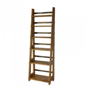 Oak Ladder Bookcase