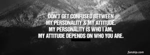 My attitude facebook profile timeline cover banner photo free download