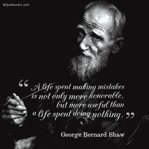 George Bernard Shaw quote about life