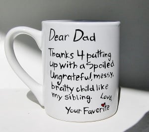Dear Dad I Made It Without You Funny gift for dad, original