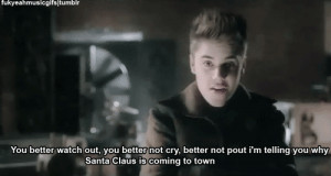 Santa Claus Is Coming To Town Movie Quotes Justin bieber - santa claus ...