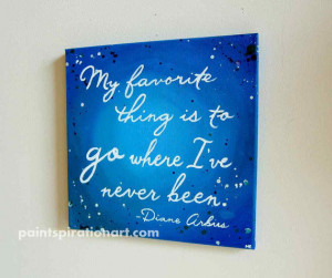 Quote Art Travel Wall Art Canvas Quote Painting - Sayings on Canvas ...