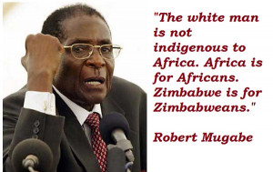 Robert Mugabe's quote #8