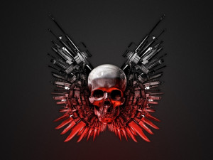 The Expendables 2 Logo Wallpaper The Expendables 2 Movie
