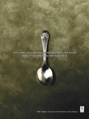 SPOON, Neglect Of The Elderly, Maclaren Mccann, Elder Neglect, Print ...