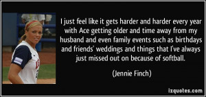 year with Ace getting older and time away from my husband and even ...