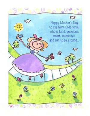 Ecard For Aunt On Mothers Day