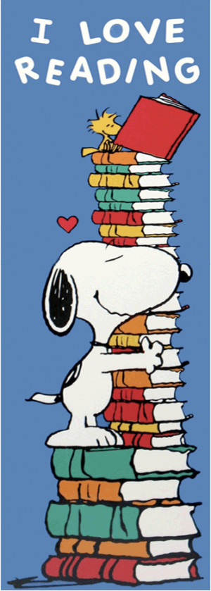 Love Reading #Snoopy #Peanuts