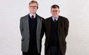 ... Alan Bennett and actor Alex Jennings, who is playing Bennett in 'Hymn