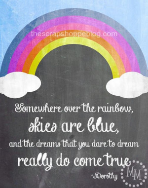 Free Wizard of Oz Quote Printable