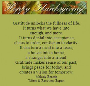 May this Thanksgiving message on gratitude warm your heart and inspire ...