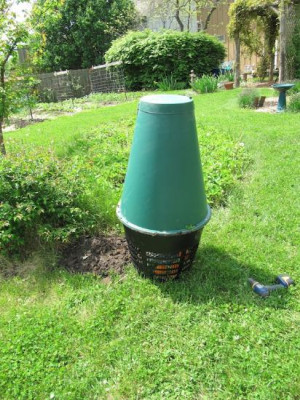 Solar Cone above ground