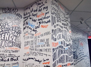 Wattpad Wall Murals by Emilia Buggins & Christina Jager