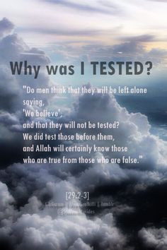 them and allah will certainly know those who are true from those who ...