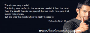 Mahendra Singh Dhoni Quotes Cover Photos