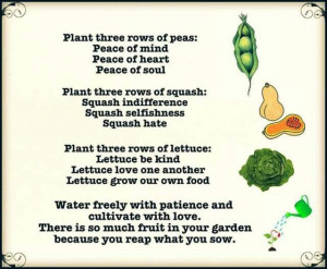Garden poem