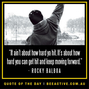 Motivation #Fitness #quotes #Rocky Balboa