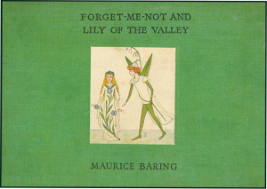 FORGET ME NOT AND LILY OF THE VALLEY