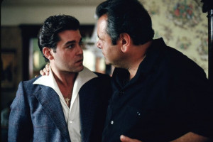 Still of Ray Liotta and Paul Sorvino in Goodfellas (1990)