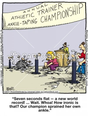Athletic Trainer Cartoons and Comics