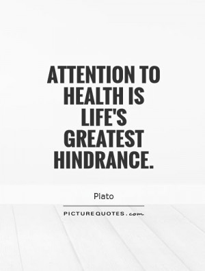 Health Quotes Plato Quotes